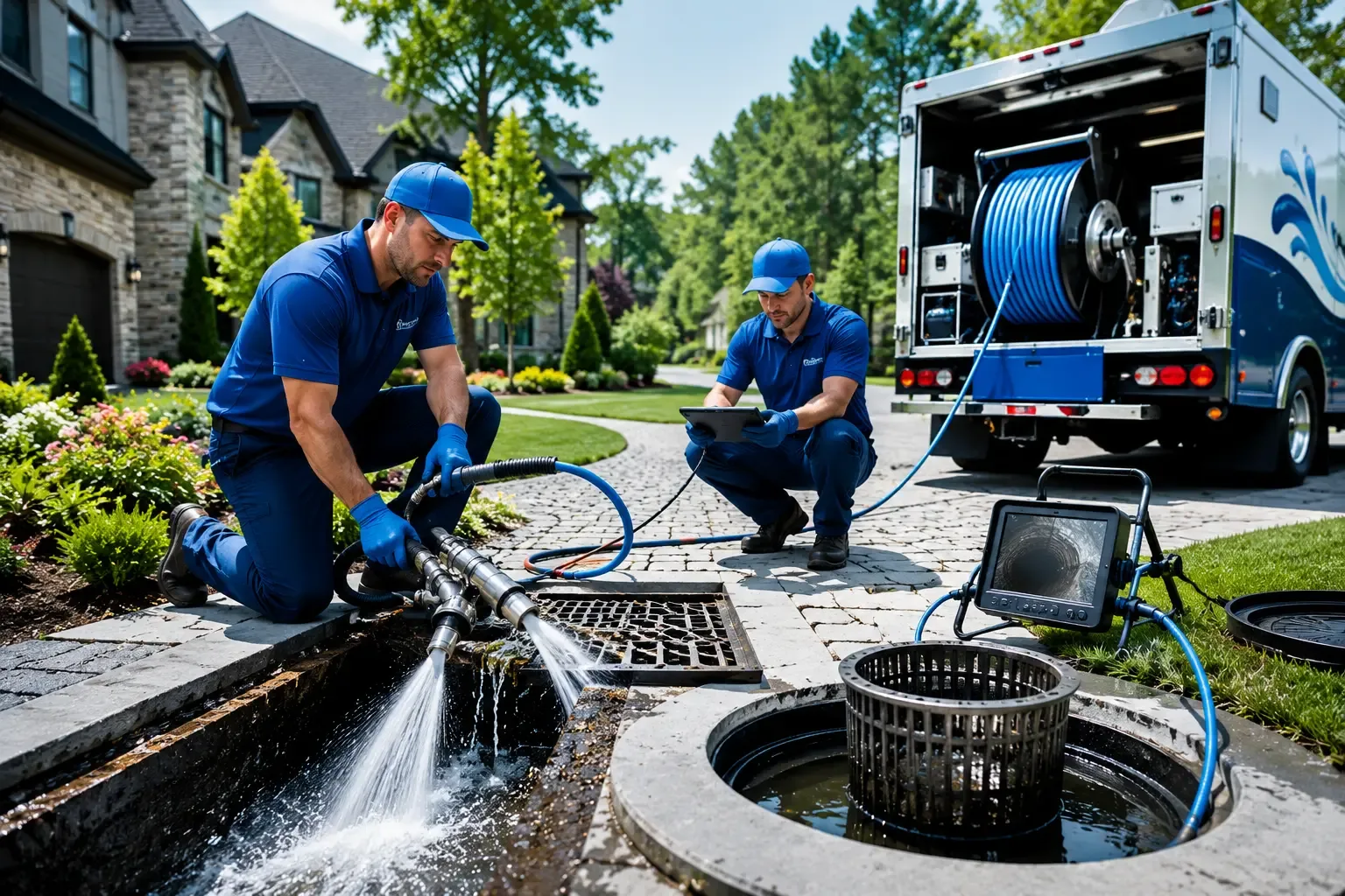 Local outdoor drain cleaning professionals in North Stratford, NH